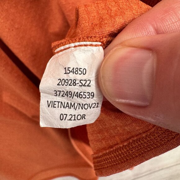 REI Co-Op‎ Lightweight Base Layer Half-Zip Top Women's Size 3XL Orange/Rust - Picture 10 of 12